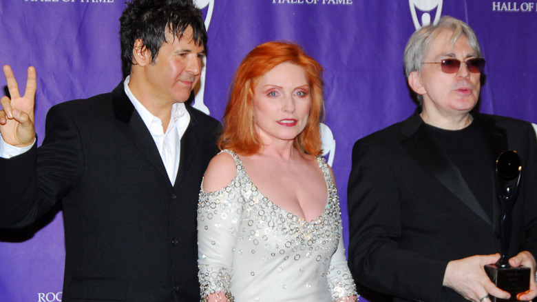 Clem Burke, Debbie Harry, Chris Stein at Rock and Roll Hall of Fame induction