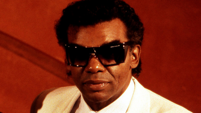 Ron Isley in sunglasses