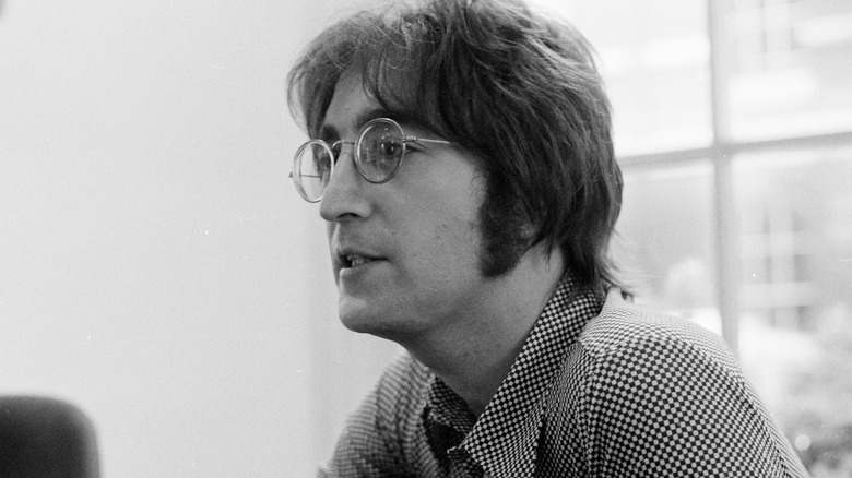 John Lennon speaking in an interview