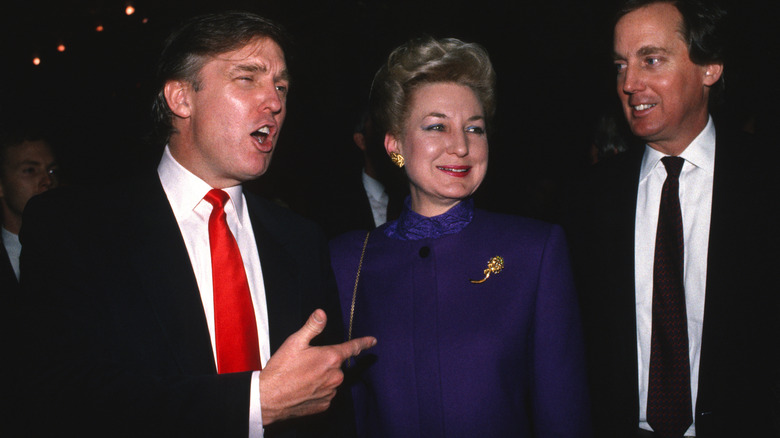 siblings Donald Maryanne and Robert Trump