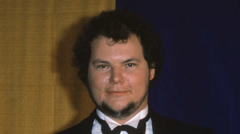 Christopher Cross staring into camera at 1981 Grammy Awards