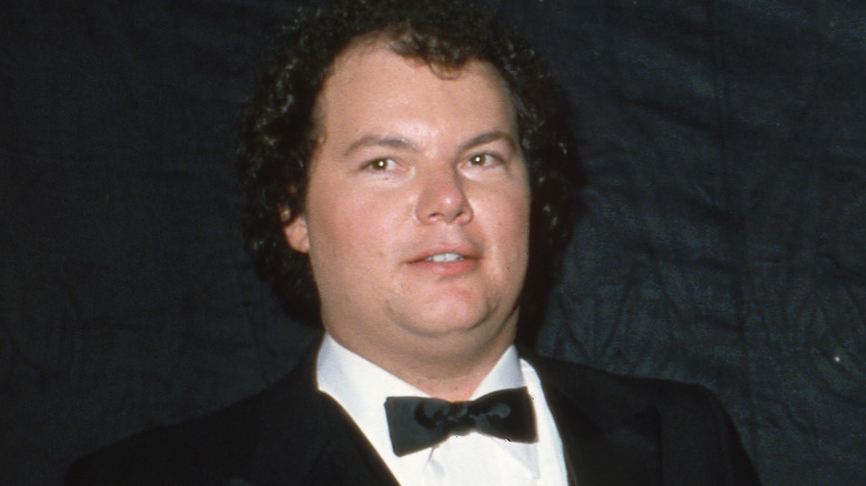 Christopher Cross in tuxedo grimacing
