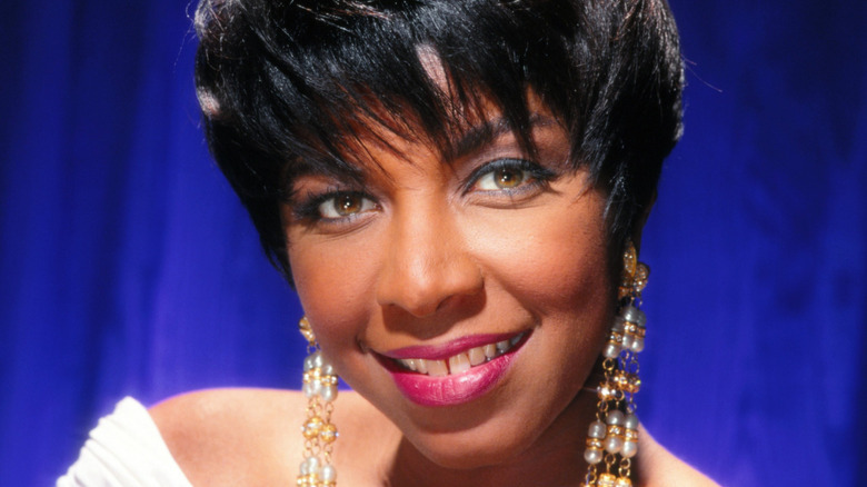 Natalie Cole smiling for a publicity shot