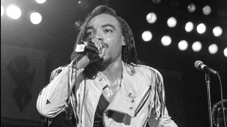 Kidd Creole performing on stage in the 1980s