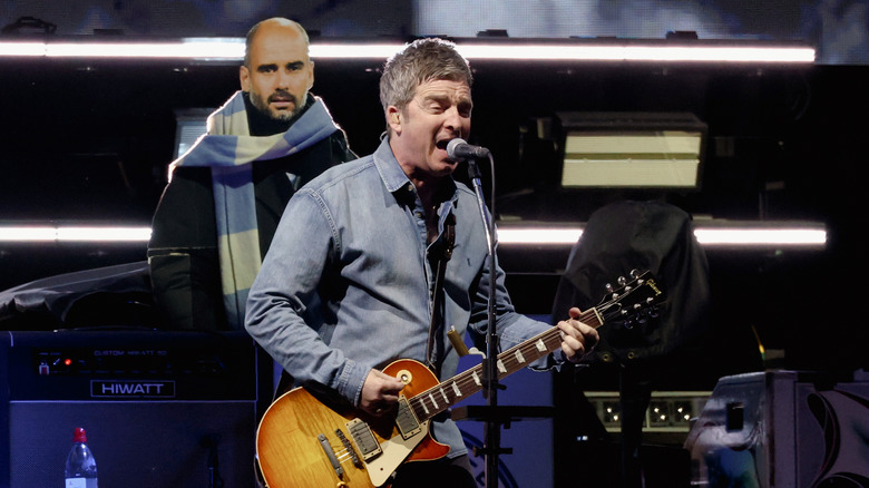 Noel Gallagher of Oasis performs