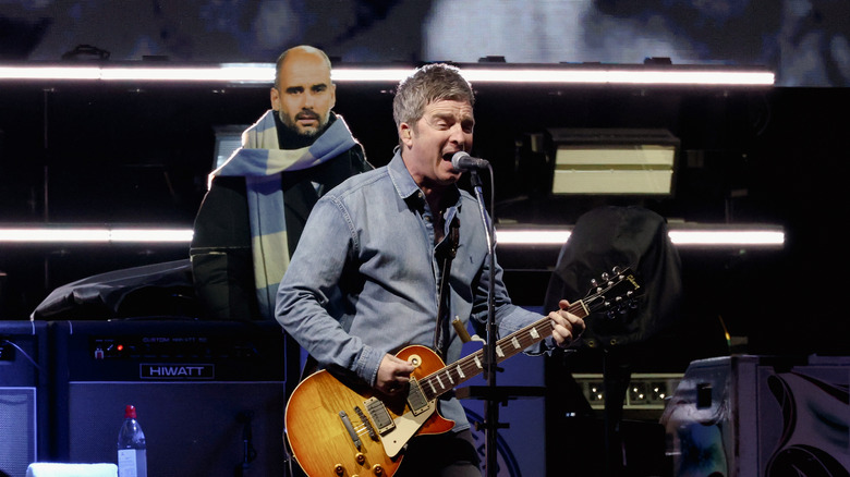 Noel Gallagher of Oasis performs