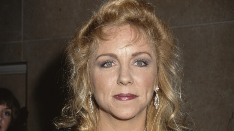 Brett Butler staring off at 90s event