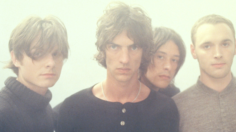 Richard Ashcroft with the Verve staring into camera