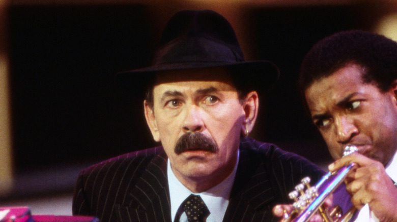 Scatman John performing on stage in 1996