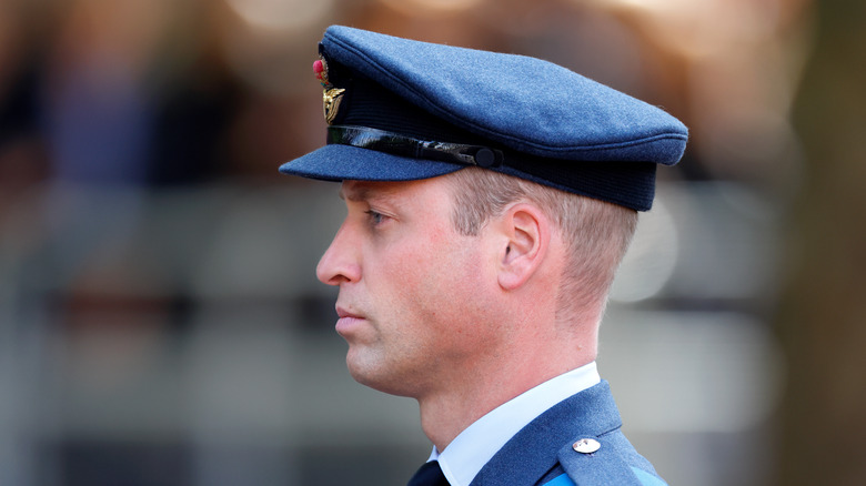 prince william in his military uniform