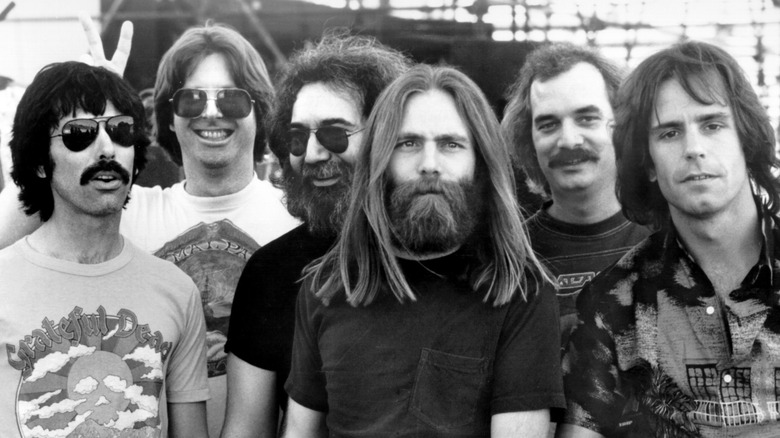 Grateful Dead standing together