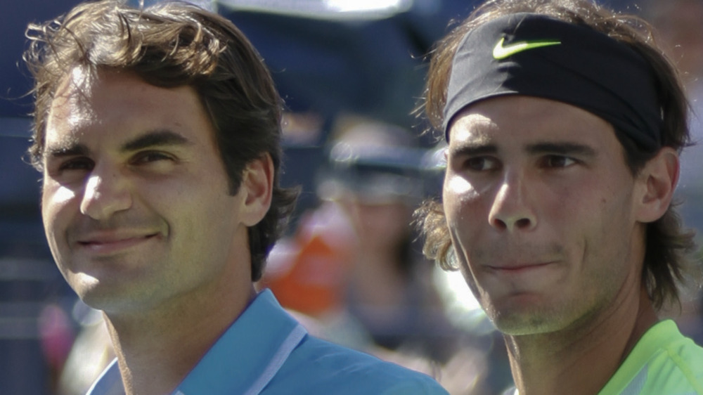 Roger Federer and Rafael Nadal