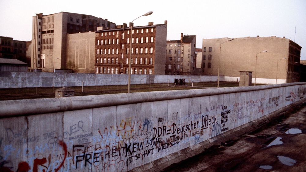 The Berlin Wall in 1983