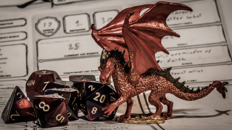 dungeons and dragons game pieces