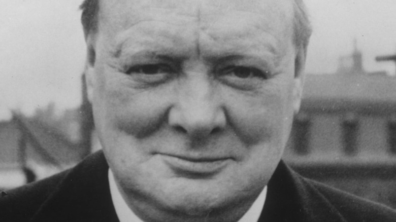 Churchill portrait