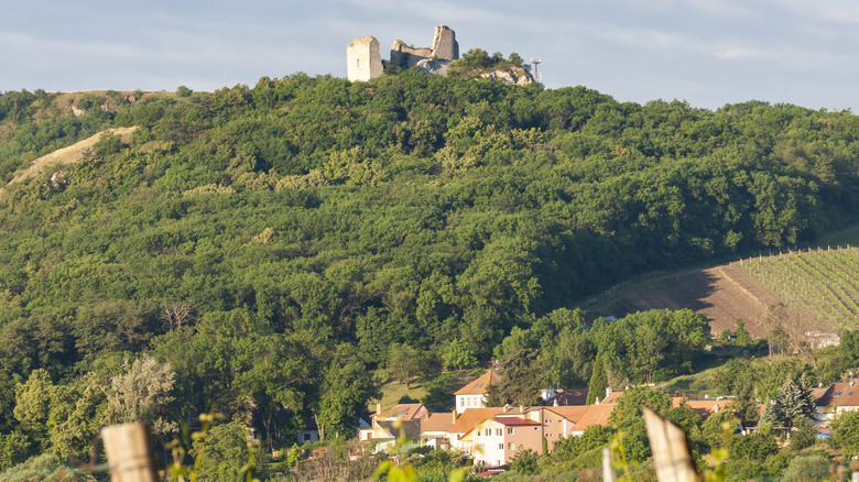 Scenic view of Moravian castle