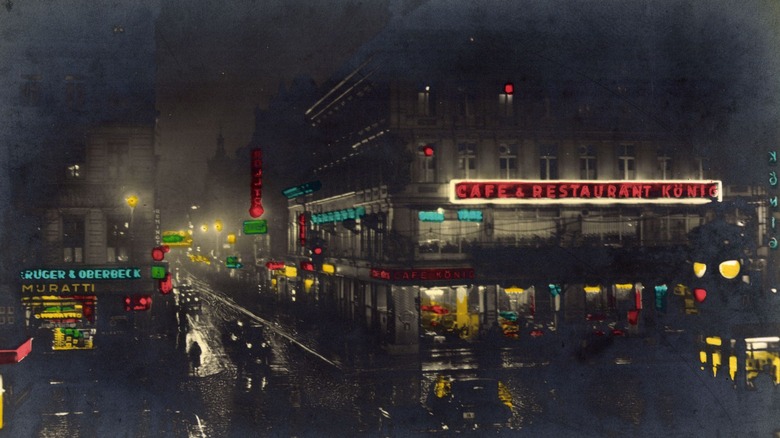 Streetview of 1940s German pub