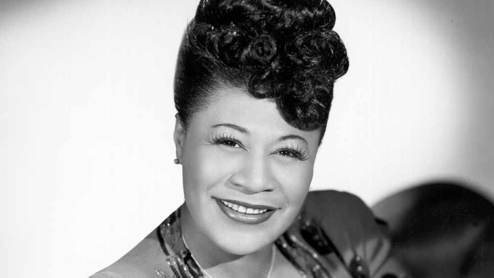 Ella Fitzgerald smiling