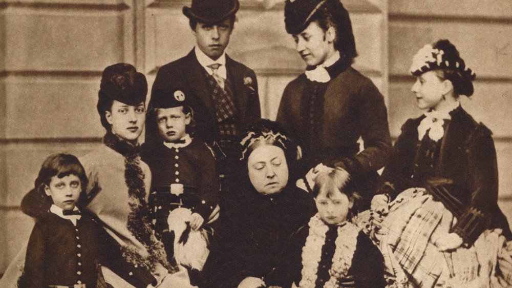 Queen Victoria and her grandchildren