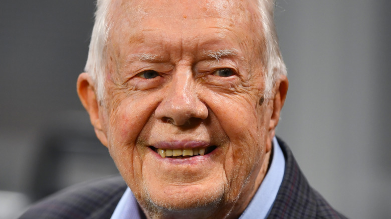 Jimmy Carter smiling