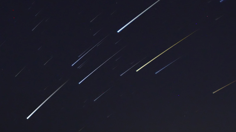 Perseid meteor shower observation