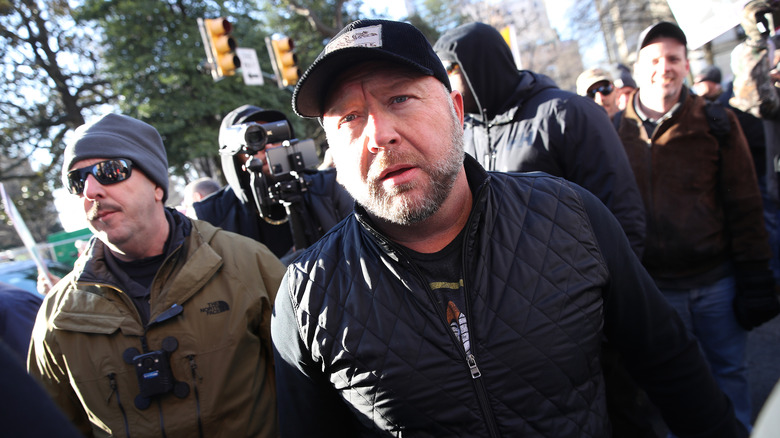 alex jones hat rally