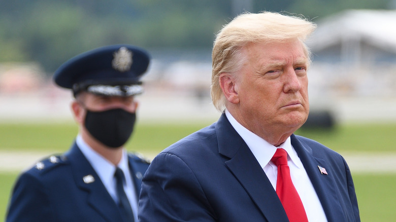 Former president Donald Trump 