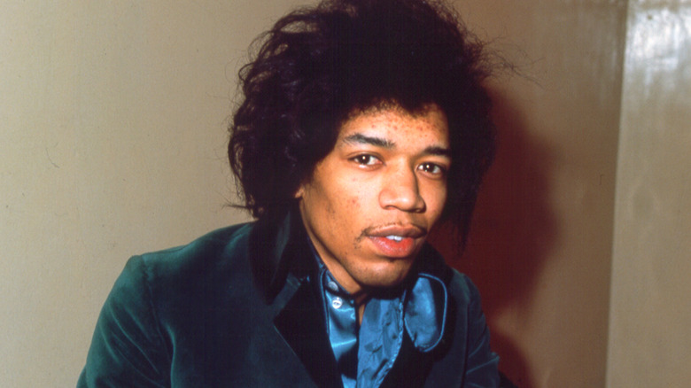 Jim Hendrix staring ahead