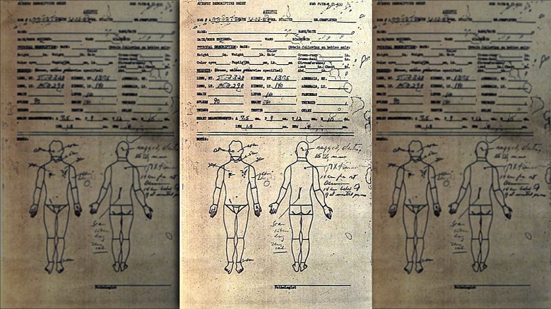 John F Kennedy autopsy report