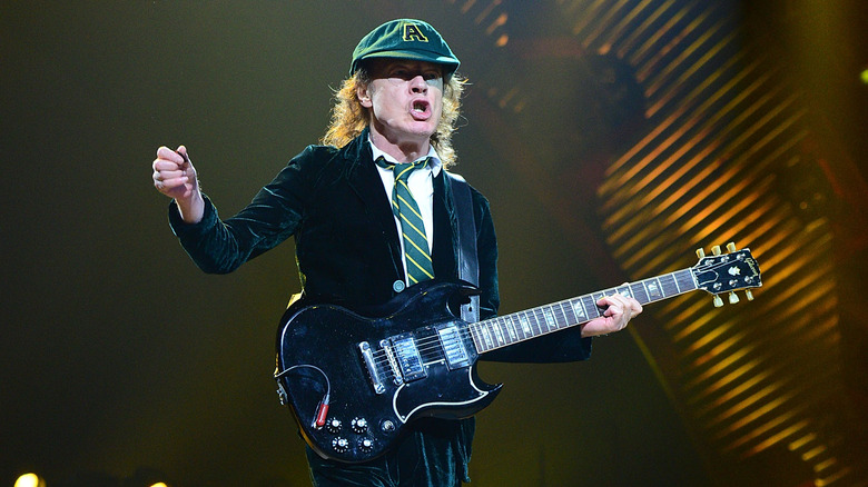 AC/DC guitarist Angus Young