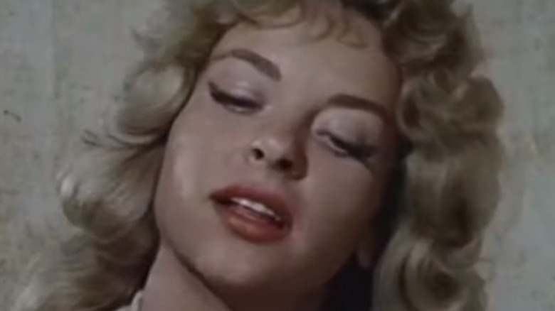 Eve Meyer sultry look