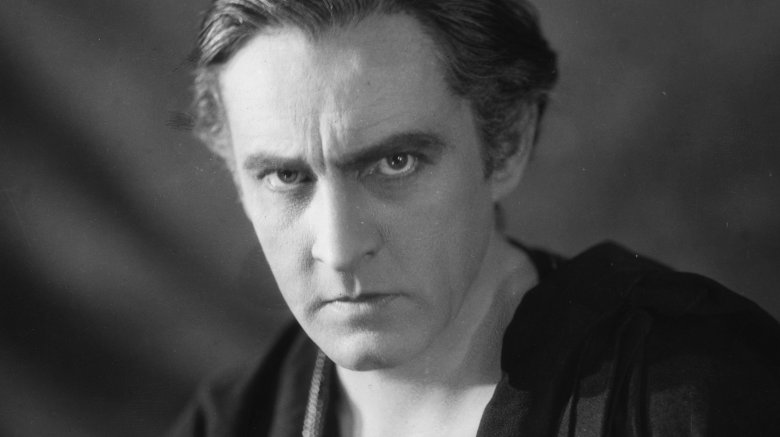 john barrymore looking serious