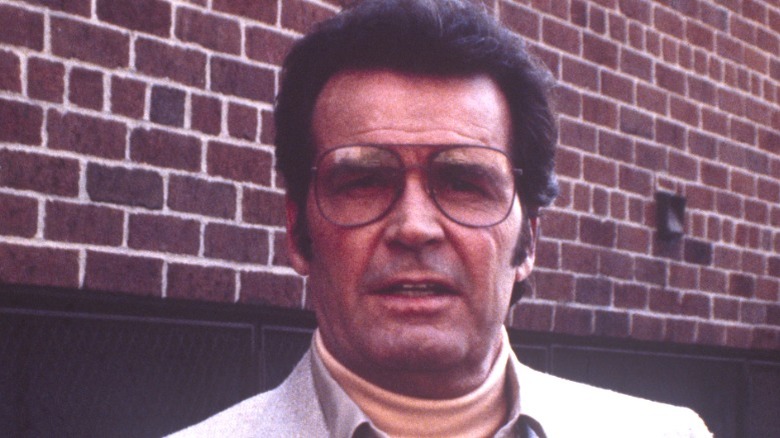 James Garner in a turtleneck and glasses