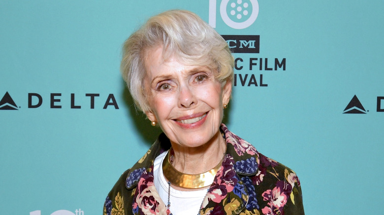 Barbara Rush smiling floral shirt TCM Film Festival