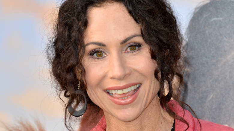 Minnie Driver smiling