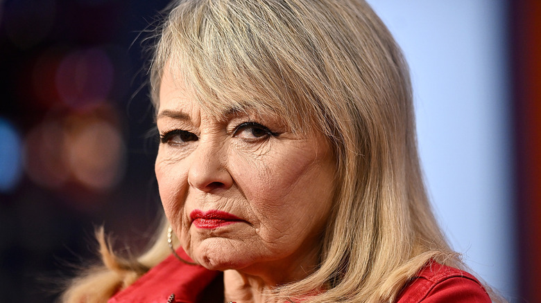 roseanne barr sneering
