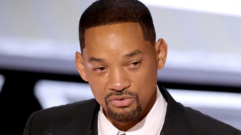 will smith crying oscars speech