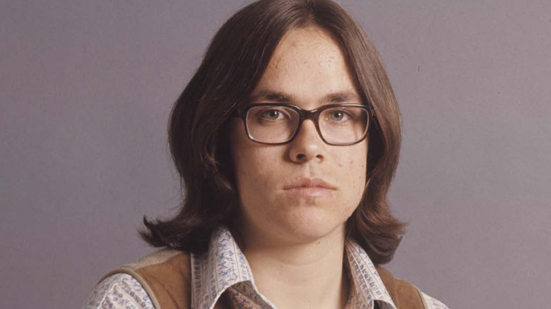 Jeff Porcaro of Toto looking awkward in publicity photo