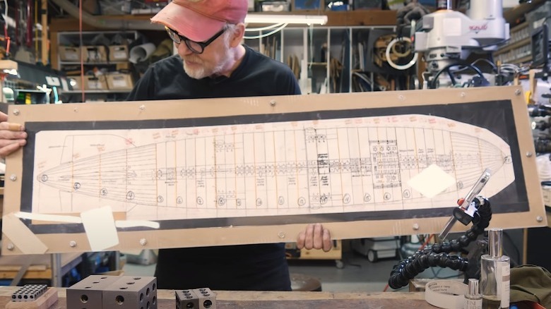 adam savage blueprints to the hindenburg