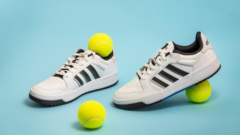 Adidas athletic shoes