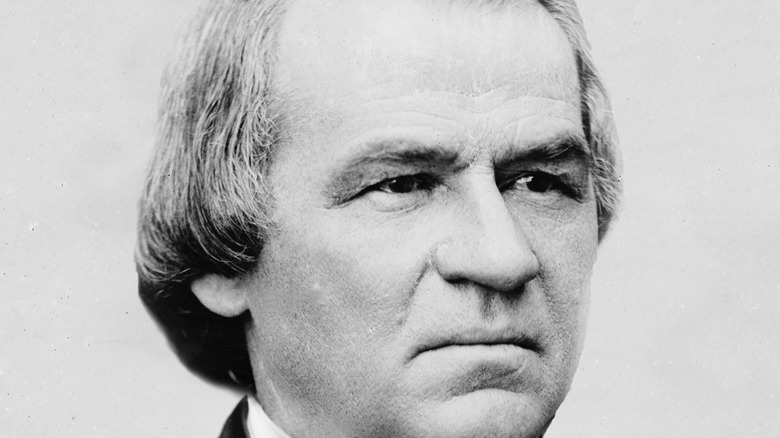 andrew johnson looking serious