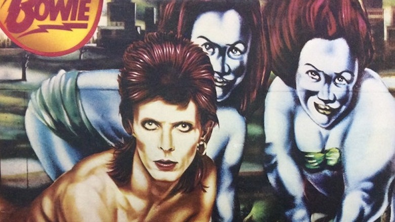 Diamond Dogs – David Bowie edited LP cover