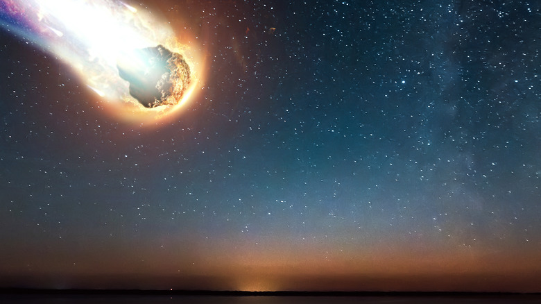 Meteorite heading for Earth