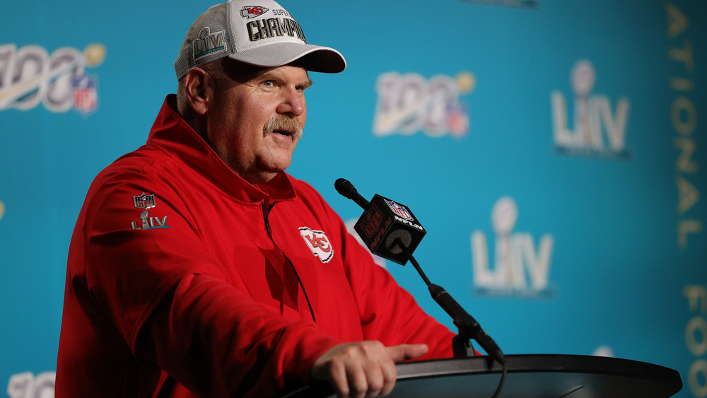 KC Chiefs head coach Andy Reid