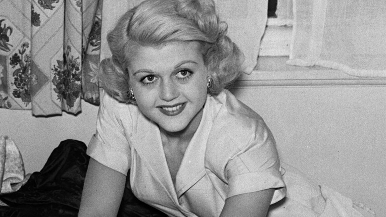 Angela Lansbury black and white