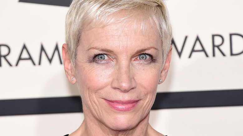 Annie Lennox smiling