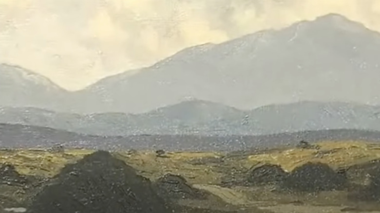 The Bog Road painting
