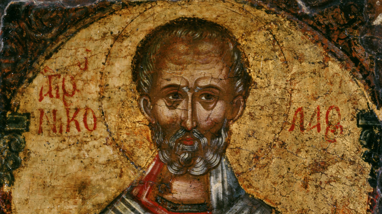 Painting of Saint Nicholas