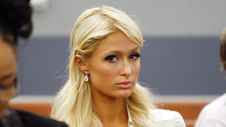 Paris Hilton in court