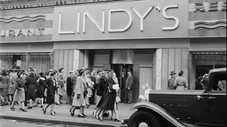 Lindy's Restaurant, Manhattan 1930s